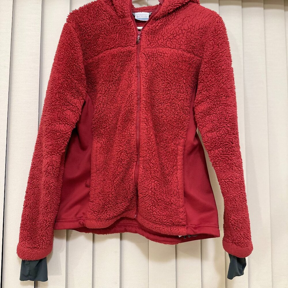 Columbia, M, Pink Fluffy Jacket